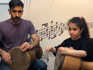 آموزش دف - تنبک - هنگ درام - کاخن 